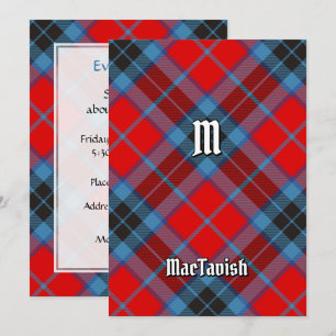 Klan MacTavish Tartan Inbjudningar