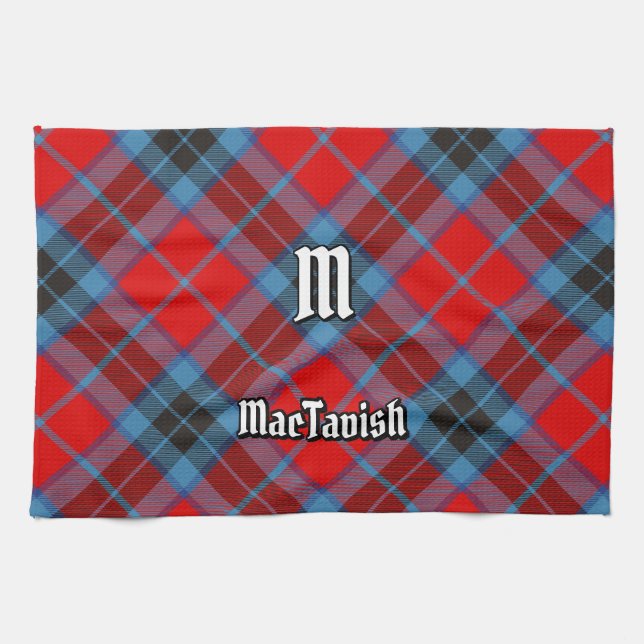 Klan MacTavish Tartan Kökshandduk (Horisontell)