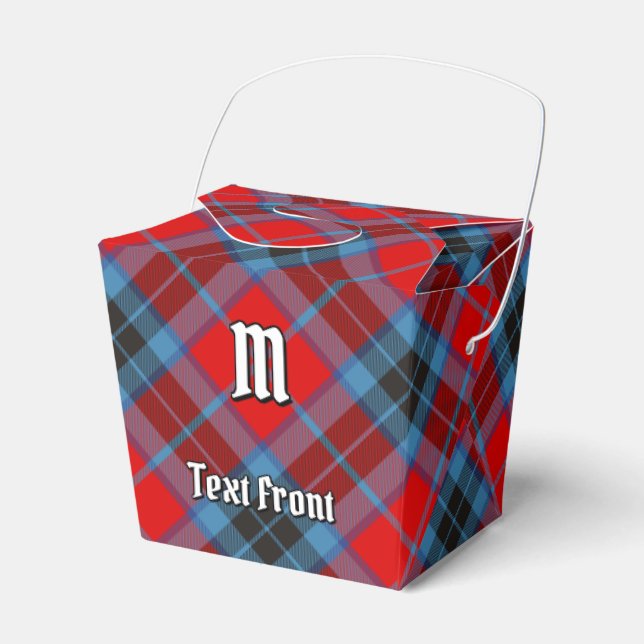 Klan MacTavish Tartan Presentaskar (Framsidan Sidan)