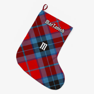 Klan MacTavish Tartan Stor Julstrumpa
