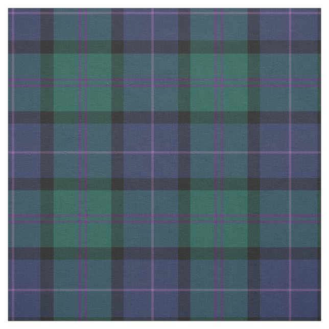 Klan MacThomas Tartan Tyg (Provkarta)