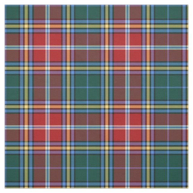 Klan MacWhirter Tartan Tyg (Provkarta)