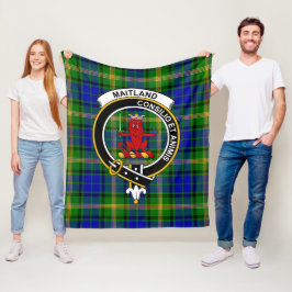 Klan MaiTland Tartan Play Fleecefilt