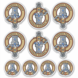 Klan Malcolm Crest Klistermärke Set Klistermärken