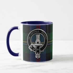 Klan Malcolm Vapensköld & Tartan Mugg