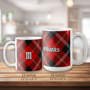 Klan Marjoribanks Tartan Kaffemugg
