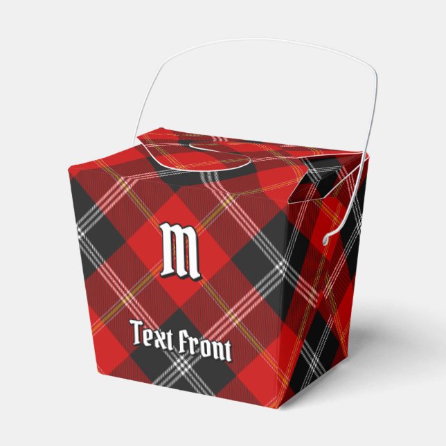 Klan Marjoribanks Tartan Presentaskar (Framsidan Sidan)