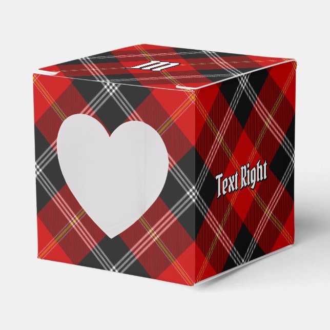 Klan Marjoribanks Tartan Presentaskar (Framsidan Sidan)