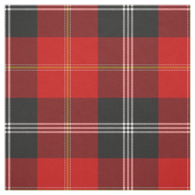 Klan Marjoribanks Tartan Tyg (Provkarta)