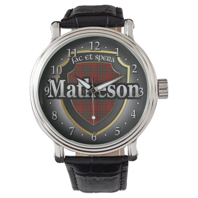 Klan Matheson Scotland Firande Watch Armbandsur (Framsida)