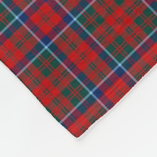 Klan Matheson Tartan Scottish Play Mönster Fleecefilt (Hörn)