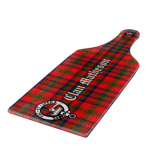 Klan Matheson Vapensköld Badge och Tartan (Hörn)