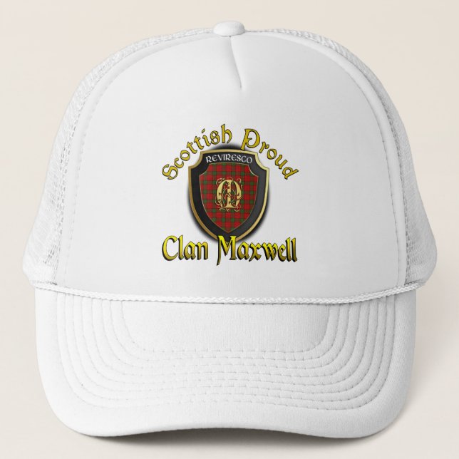 Klan Maxwell Scottish Dynasty Cap Keps (Framsida)