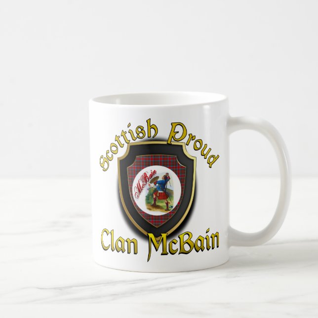 Klan McBain Scottish Proud Kopp Mugg (Höger)