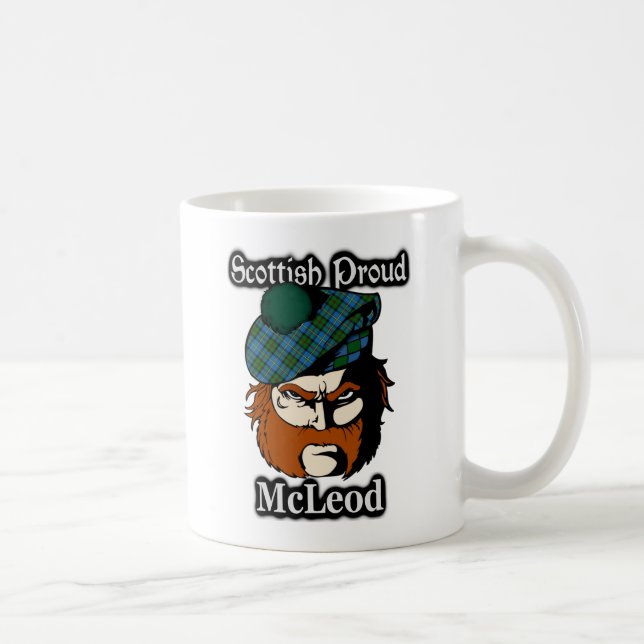 Klan McLeod Tartan Scottish Kaffemugg (Höger)