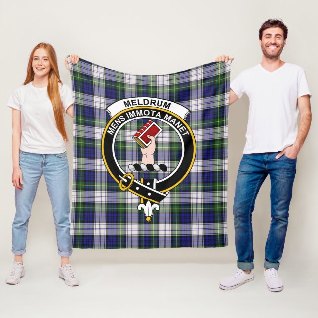 Klan Meldrum Gordon Dress Tartan Play Fleecefilt (På plats)