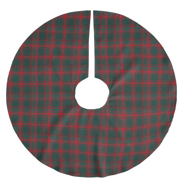 Klan Middleton Tartan Play Julgransmatta Borstad Polyester (Framsidan)