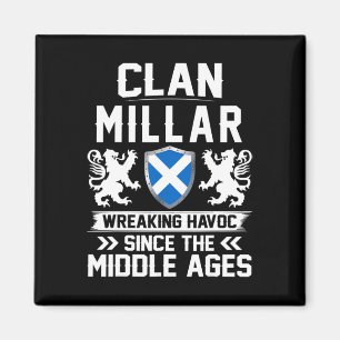 Klan Millar Scottish Family Scotland Mors dag F Magnet