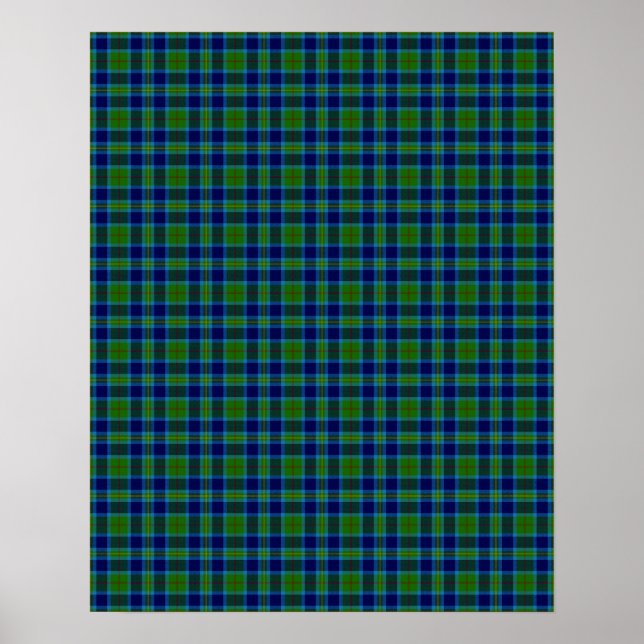 Klan Miller Tartan Poster (Framsidan)