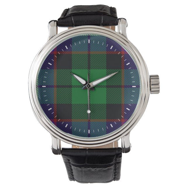 Klan Mitchell Tartan Armbandsur (Framsida)