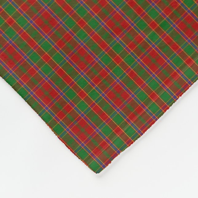 Klan Monro Tartan Fleecefilt (Hörn)
