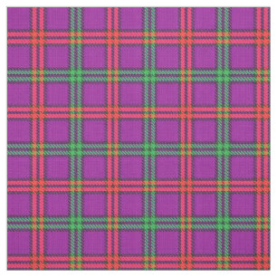Klan Montgomery Bright Tartan Tyg
