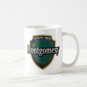 Klan Montgomery Scottish Tartan Mugg Kopp