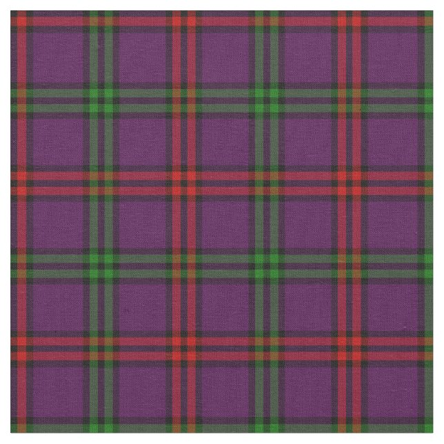 Klan Montgomery Tartan Tyg (Närbild)