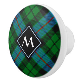 Klan Morrison Hunting Tartan Ceramic Knob Knopp