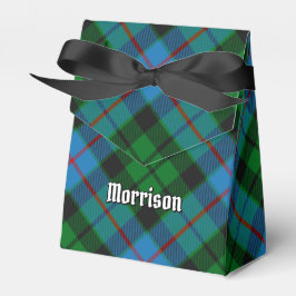 Klan Morrison Hunting Tartan Favor Box Presentaskar