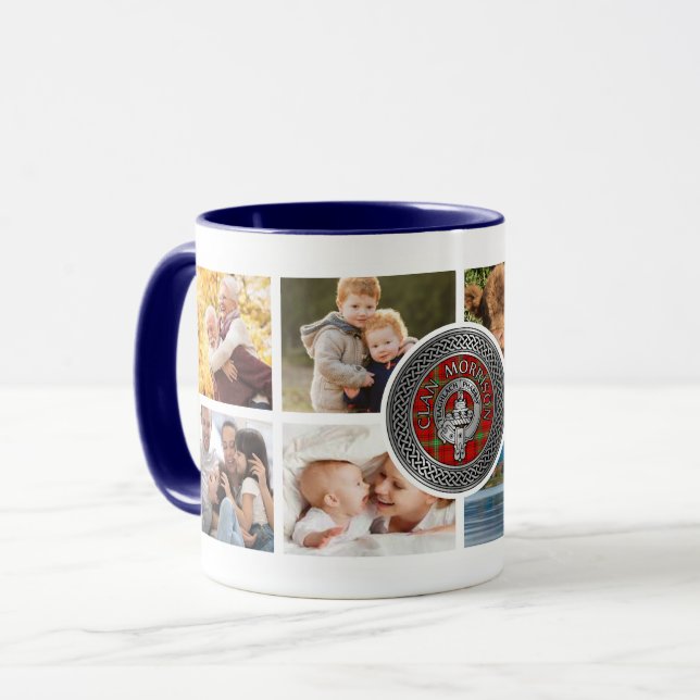 Klan Morrison Personlig Family Mugg (Framsida vänster)