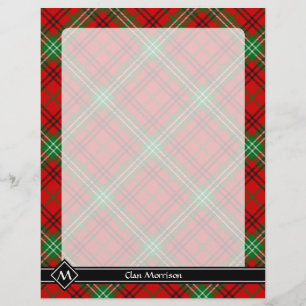 Klan Morrison Red Tartan Flyer