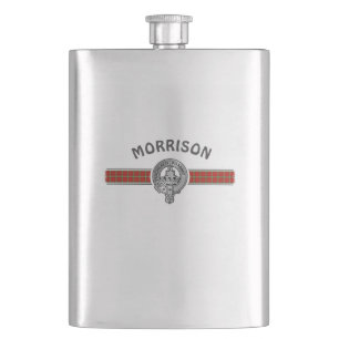 Klan Morrison (Redigera) Vapensköld & Tartan Fickplunta