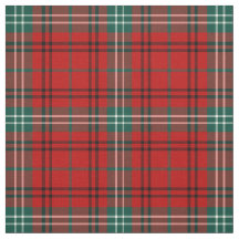 Klan Morrison Tartan Red and Grönt Play