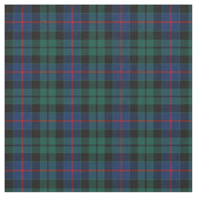 Klan Morrison Tartan Tyg (Närbild)