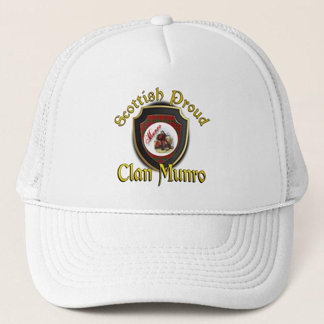 Klan Munro Scottish Dynasty Cap Keps (Framsida)