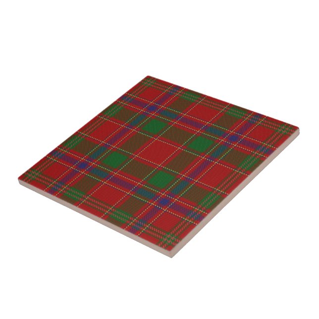 Klan Munro Scottish Expression Tartan Kakelplatta (Sidan)