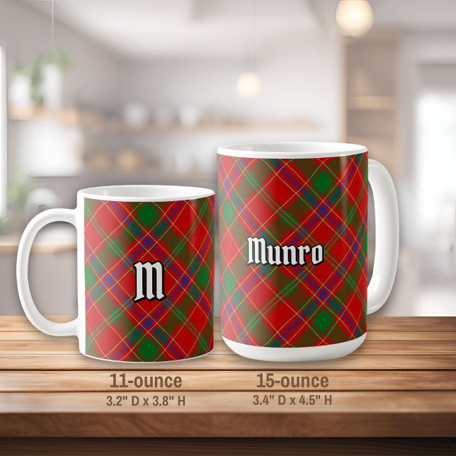 klan Munro Tartan Kaffemugg (Skapare uppladdad)