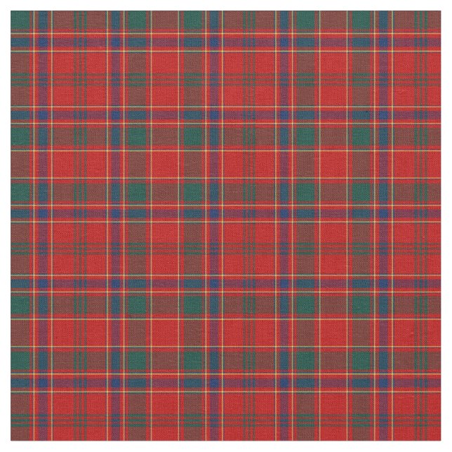 Klan Munro Tartan Tyg (Närbild)