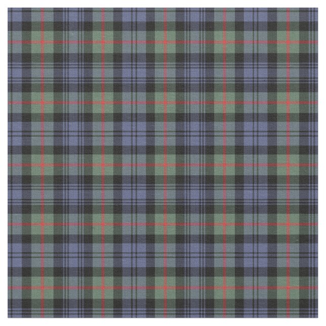 Klan Murray Ancient Tartan Tyg (Närbild)