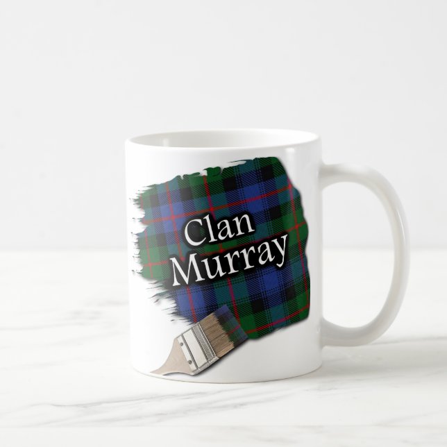 Klan Murray Tartan Paint Kopp Mugg (Höger)