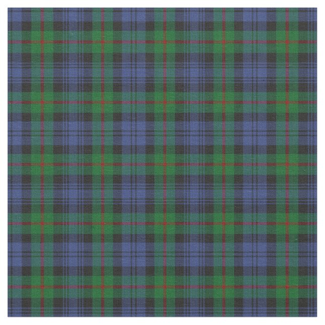 Klan Murray Tartan Tyg (Närbild)