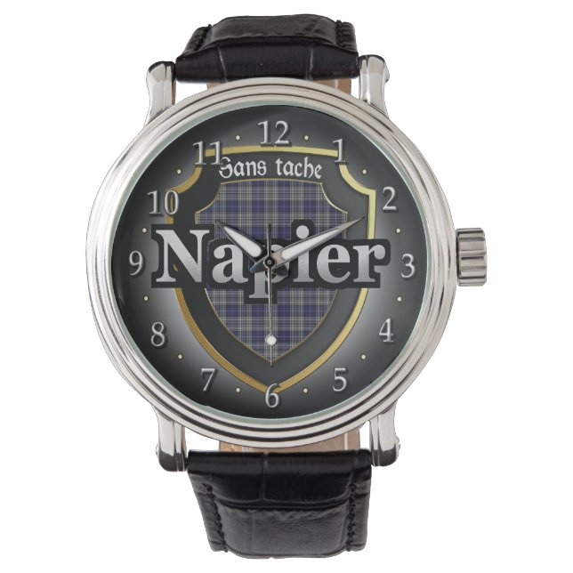 Klan Napier Scotland Firande Watch Armbandsur (Framsida)