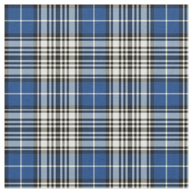 Klan Napier Tartan Tyg (Närbild)