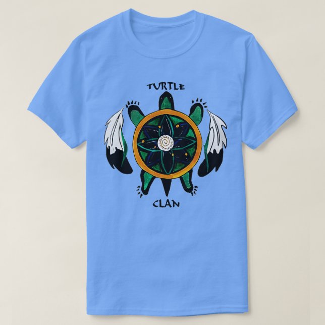 klan Native american T Shirt (Design framsida)