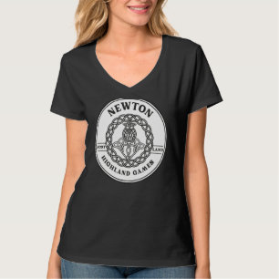 Klan Newton Scottish Thistle Highland Games T Shirt