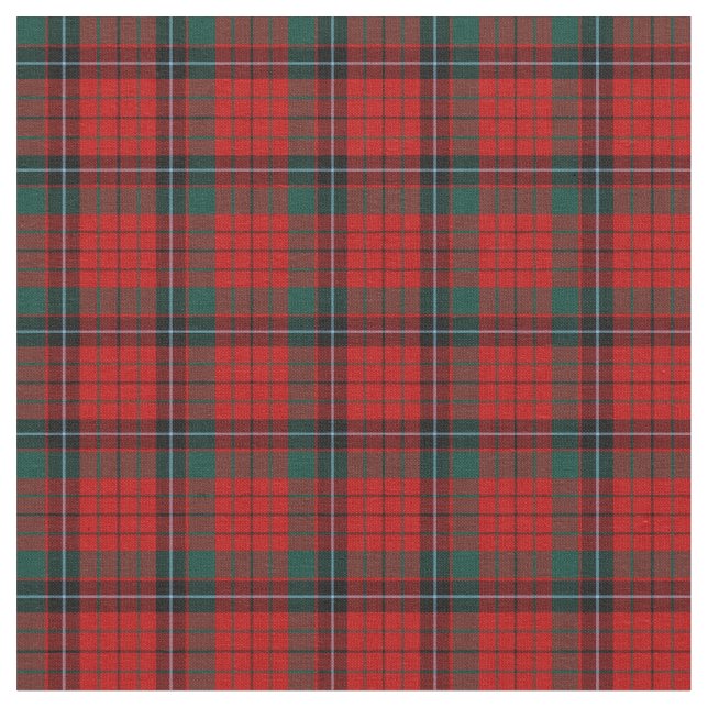 Klan Nicolson Tartan Tyg (Närbild)