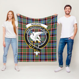 Klan Norvel Tartan Play Fleecefilt