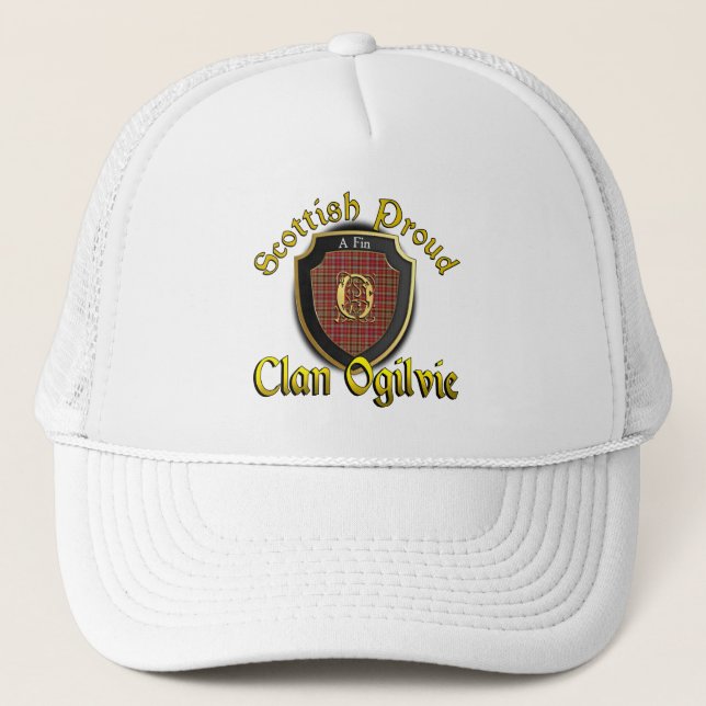 Klan Ogilvie Scottish Dynasty Cap Truckerkeps (Framsida)