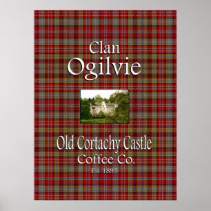 Klan Ogilvie's Old Cortachy Castle Coffee Co. Poster